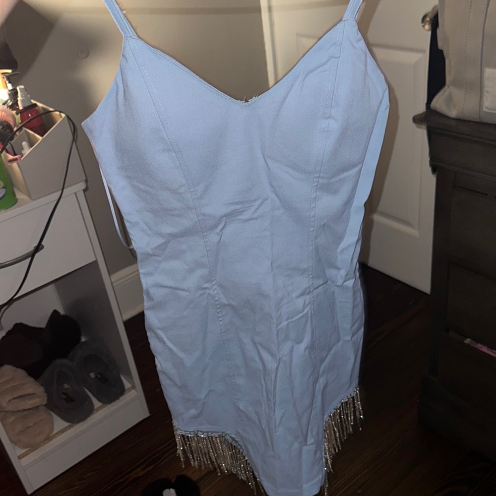 Baby Blue Party Dress